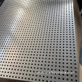 Square hole perforated metal